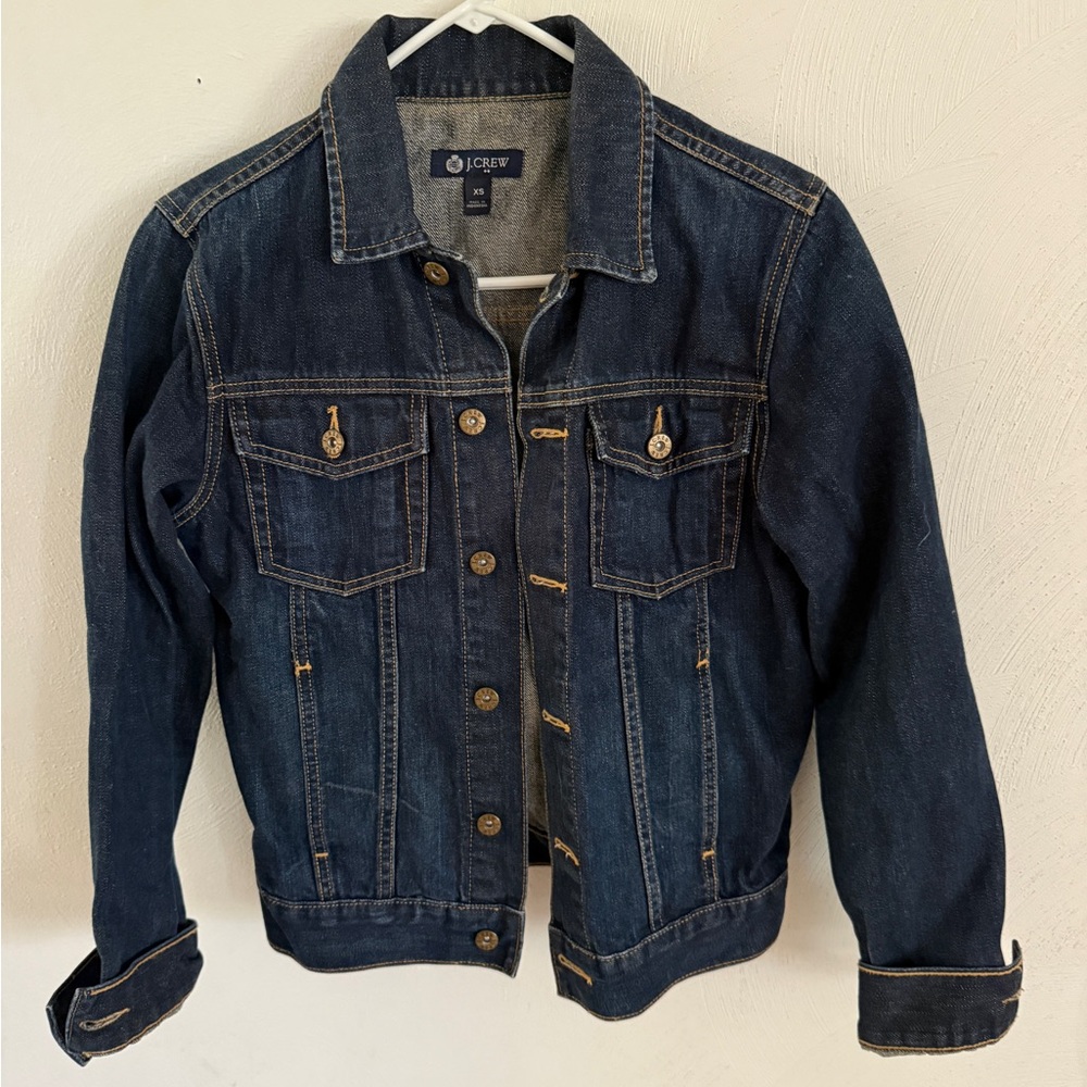 J.Crew Dark Denim Jacket